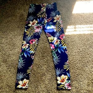 Flower leggings
